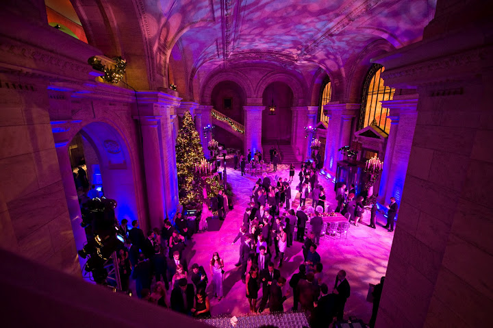 NYC Public Library holiday party